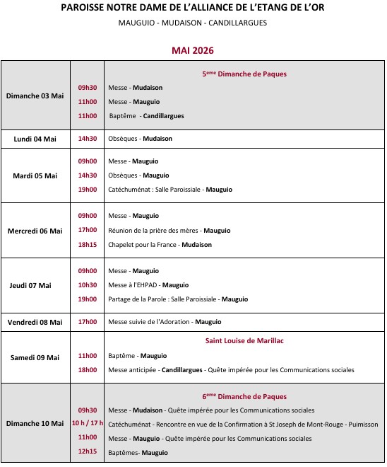 annonces 2026-19 du 2026-05-03 au 2026-05-10