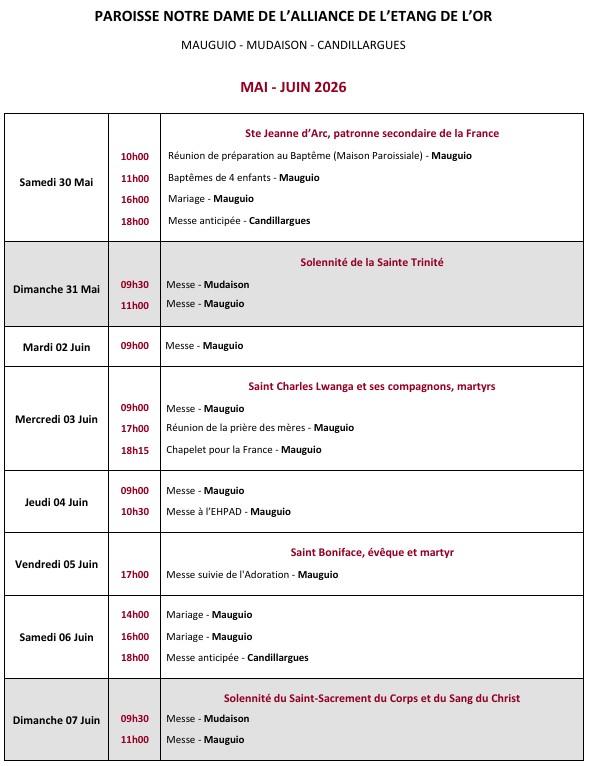 annonces 2026-23 du 2026-05-30 au 2026-06-07