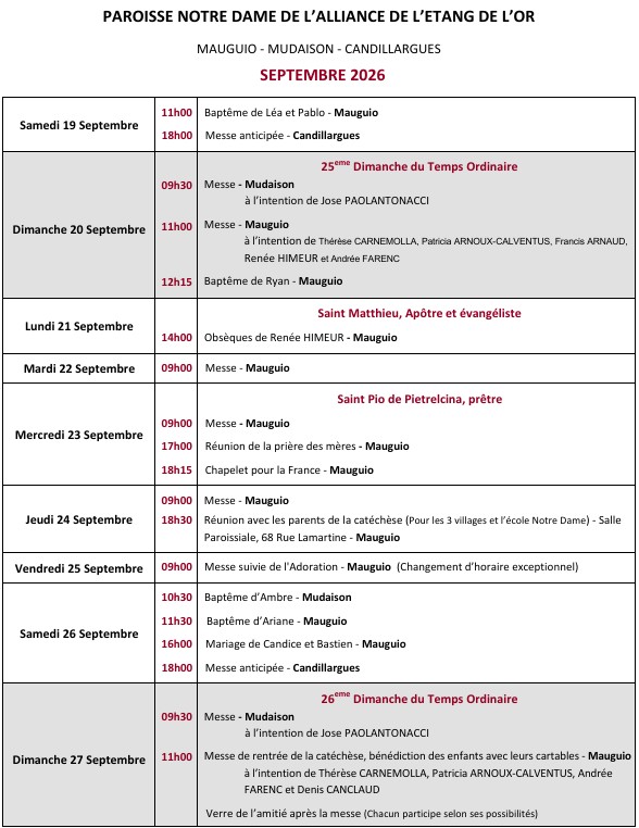 annonces 2026-39 du 2026-09-19 au 2026-09-27.
