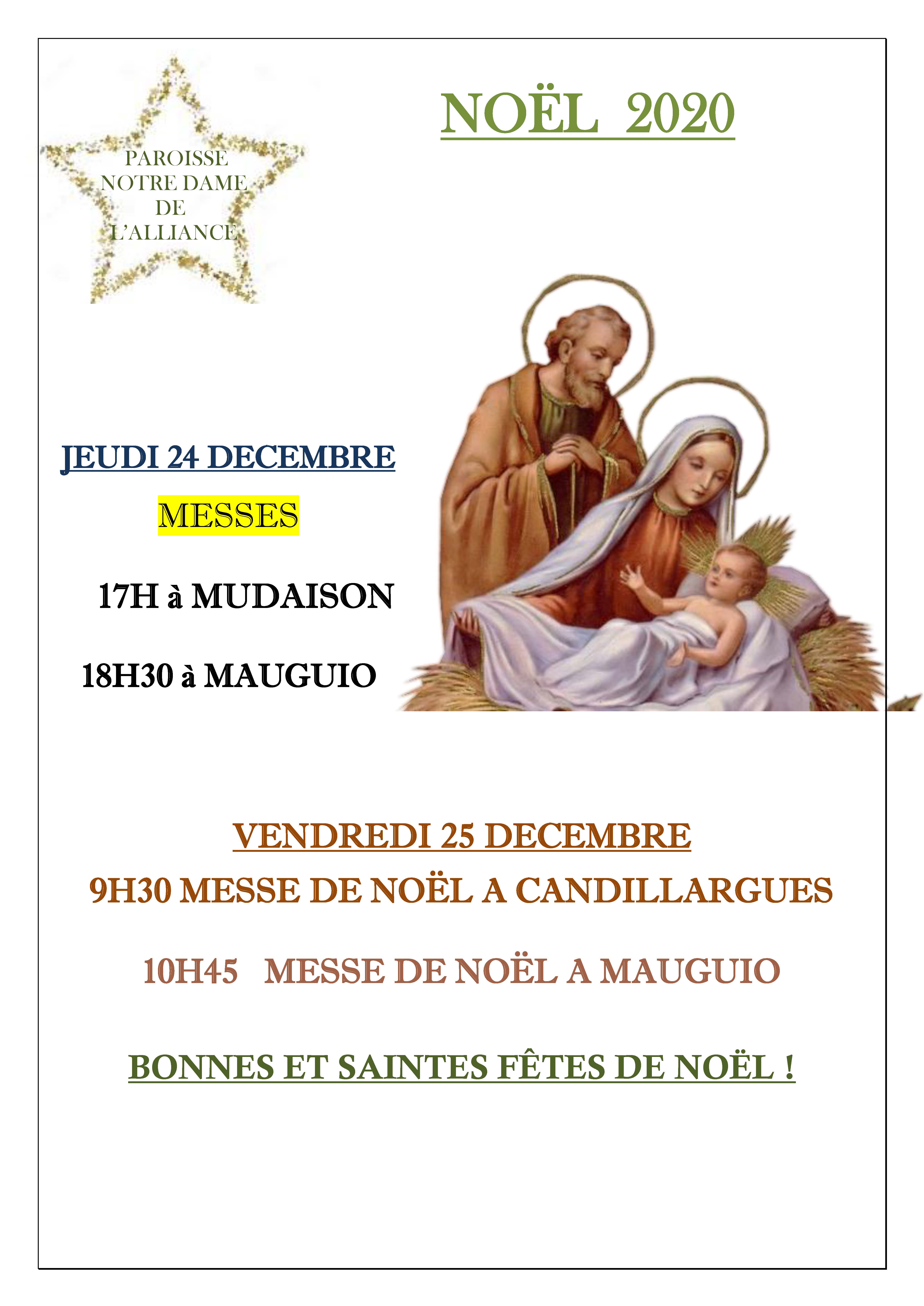 AFFICHE NOEL 2020
